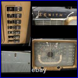 Zenith Trans-Oceanic Radio Models G500 & H500 5G40/5H40 Chassis Parts/Repair